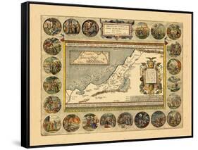 1608-12, Israel, Jordania, Palestinian Territories-null-Framed Stretched Canvas