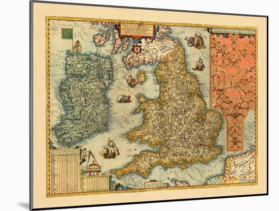 1609, Ireland, United Kingdom-null-Mounted Giclee Print