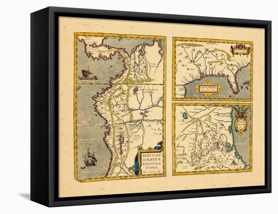 1612, Florida, Texas, Colombia, Ecuador, Peru-null-Framed Stretched Canvas