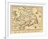 1613, Ontario, Nova Scotia, Newfoundland and Labrador, New Brunswick, Quebec, Prince Edward Island-null-Framed Giclee Print