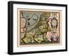 1617, Europe, Leo Belgicus-null-Framed Giclee Print