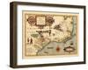 1619, South Carolina, North Carolina, Florida, Georgia, Virginia-null-Framed Premium Giclee Print