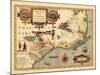 1619, South Carolina, North Carolina, Florida, Georgia, Virginia-null-Mounted Giclee Print