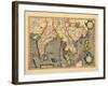 1619, Vietnam, Thailand, Sri Lanka, Myanmar, Malaysia, Laos, India, China, Cambodia, Bangladesh-null-Framed Giclee Print