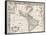 1626 Antique Map Of North And South America-Sergey-USSR-Framed Stretched Canvas