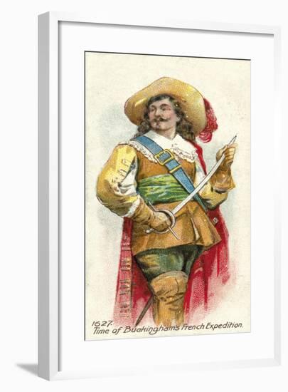 1627, Time of Buckingham's French Expedition-null-Framed Giclee Print