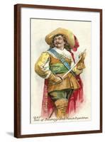 1627, Time of Buckingham's French Expedition-null-Framed Giclee Print