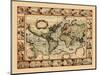 1631, World-null-Mounted Giclee Print