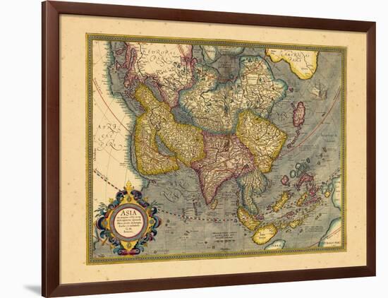 1633, Asia-null-Framed Giclee Print