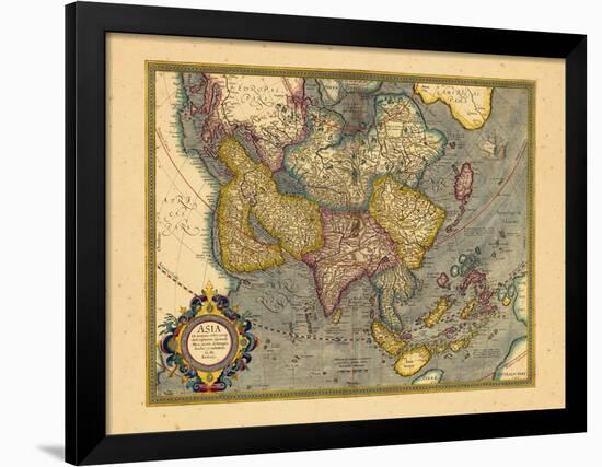 1633, Asia-null-Framed Giclee Print