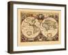 1633, World-null-Framed Premium Giclee Print