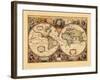 1633, World-null-Framed Premium Giclee Print