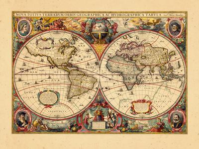 Poster World Map: Póster Mapa Mundi