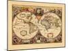 1633, World-null-Mounted Giclee Print