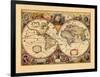 1633, World-null-Framed Giclee Print