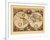 1633, World-null-Framed Giclee Print