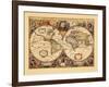 1633, World-null-Framed Giclee Print