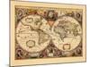 1633, World-null-Mounted Giclee Print