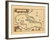 1635, West Indies, Central America-null-Framed Giclee Print