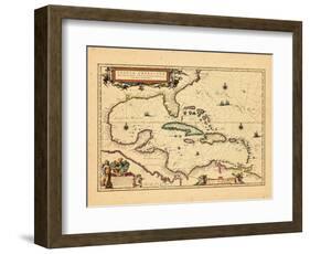 1635, West Indies, Central America-null-Framed Giclee Print