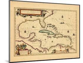 1635, West Indies, Central America-null-Mounted Giclee Print