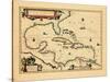 1640, West Indies, Florida, Central America-null-Stretched Canvas