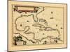 1640, West Indies, Florida, Central America-null-Mounted Giclee Print