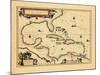 1640, West Indies, Florida, Central America-null-Mounted Giclee Print