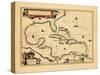 1640, West Indies, Florida, Central America-null-Stretched Canvas