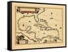 1640, West Indies, Florida, Central America-null-Framed Stretched Canvas