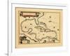 1640, West Indies, Florida, Central America-null-Framed Giclee Print