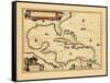 1640, West Indies, Florida, Central America-null-Framed Stretched Canvas