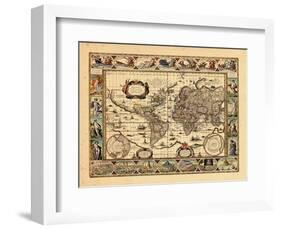 1640, World-null-Framed Giclee Print