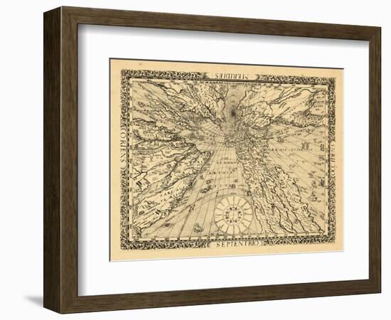 1640, World-null-Framed Giclee Print