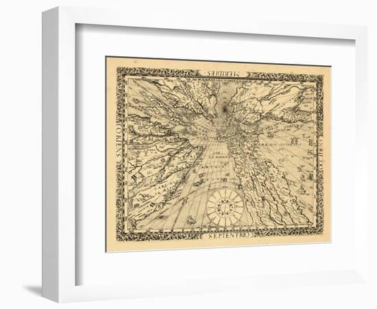 1640, World-null-Framed Giclee Print