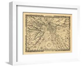 1640, World-null-Framed Giclee Print