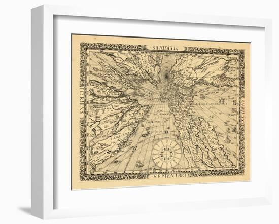 1640, World-null-Framed Giclee Print