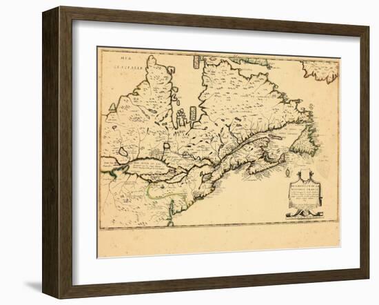 1643, Canada-null-Framed Giclee Print