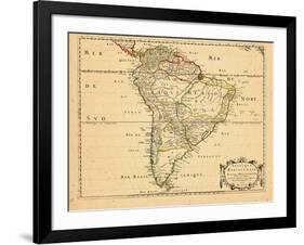 1650, South America-null-Framed Giclee Print