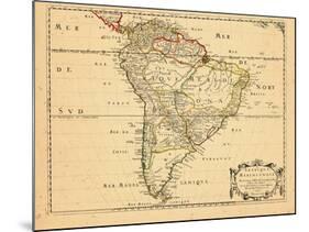 1650, South America-null-Mounted Giclee Print