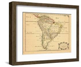 1650, South America-null-Framed Giclee Print