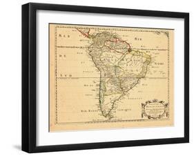 1650, South America-null-Framed Giclee Print