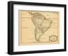 1650, South America-null-Framed Premium Giclee Print