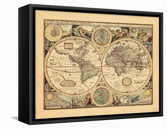 1651, World-null-Framed Stretched Canvas
