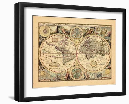 1651, World-null-Framed Giclee Print