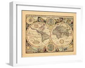 1651, World-null-Framed Giclee Print