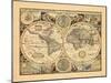 1651, World-null-Mounted Giclee Print