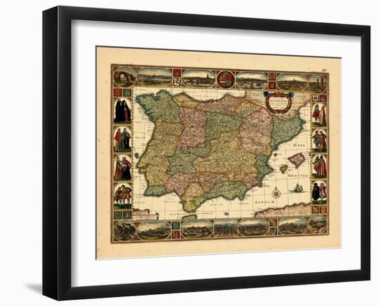 1652, Portugal, Spain-null-Framed Giclee Print