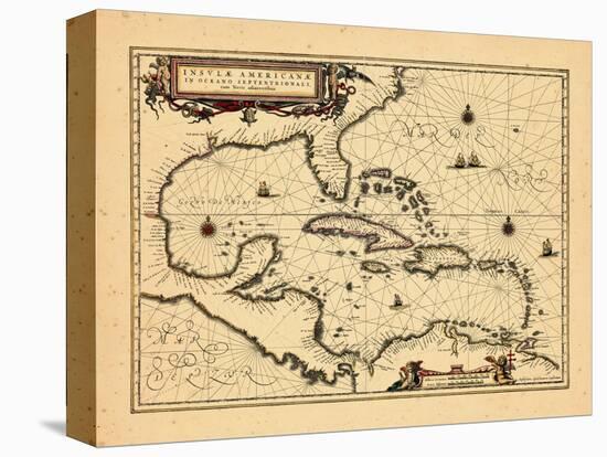 1652, West Indies-null-Stretched Canvas