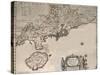 1655 Map of South China Coast by Martino Martini-null-Stretched Canvas